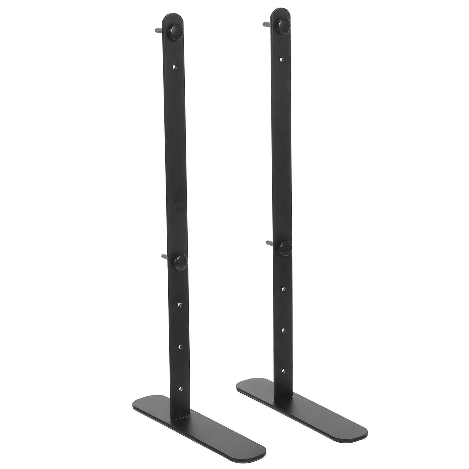 

2Pcs Adjustable Pegboard Brackets Desk Stand Office Table Pegboard Panel Display Rack Support Organizer Display Board