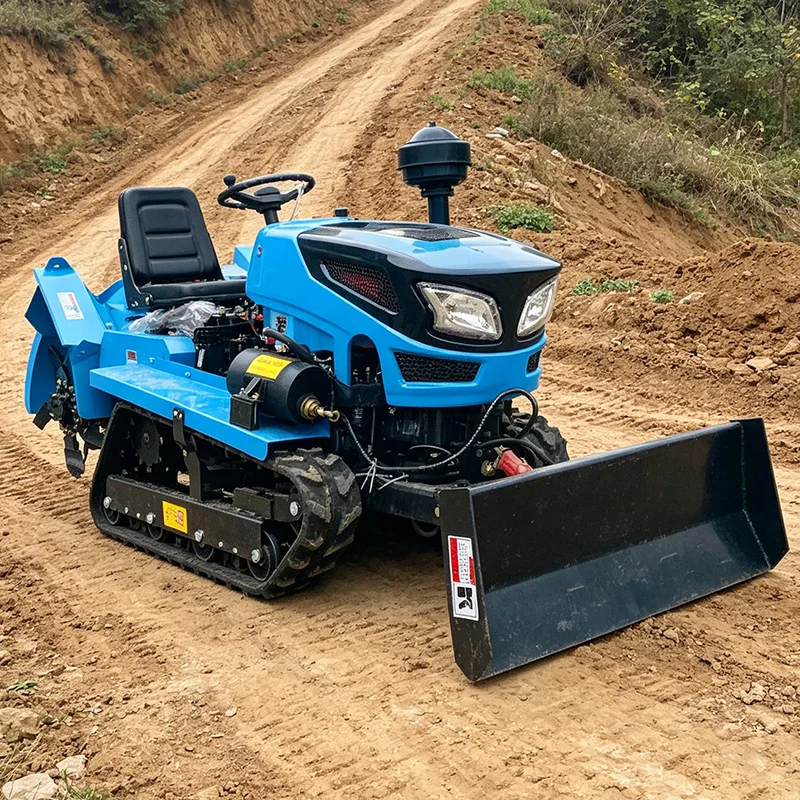 

Customized Stable Working Rotary Tiller, Micro Tiller and Middle Cultivator for Crawler Tractor and Ride-On Use
