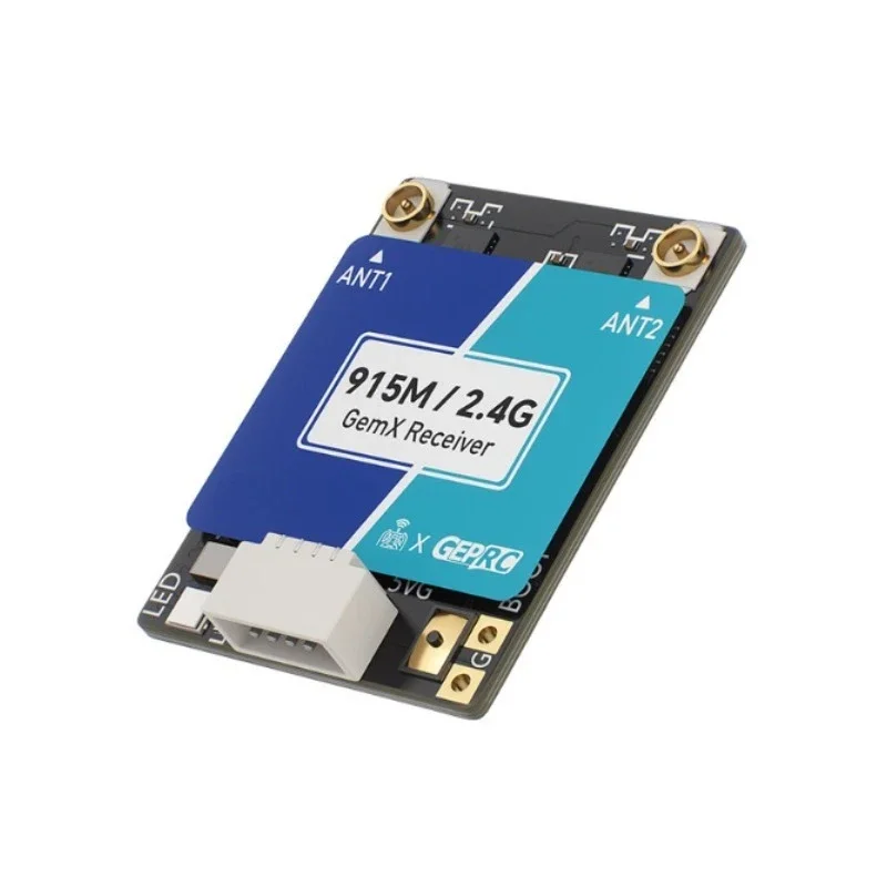 GEPRC ELRS 915M/2.4G GemX 제미니 수신기 - 25-1000Hz 100mW 5V 리턴 파워 FPV RC DIY 부품용