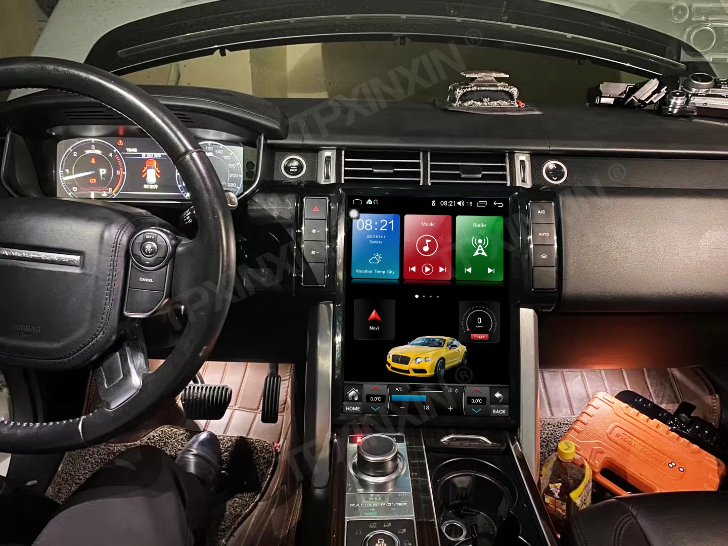 

15.6 " Android 14.0 For Land Range Rover 2014-2017 Vertical Screen Car Multimedia Player GPS Navigation Radio Stereo Head Unit