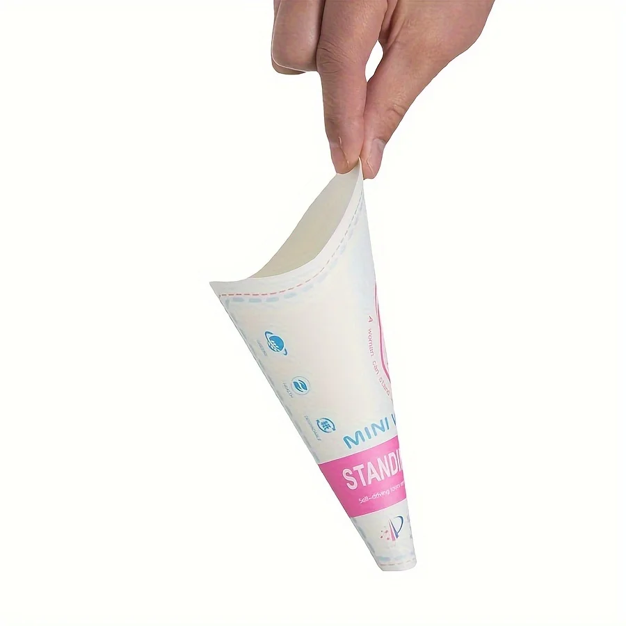 10/20 szt. Jednorazowe damskie pisuar stojący na kemping, wędrówki, podróże, przenośne papierowe urządzenie do moczowania dla kobiet w ciąży JXB