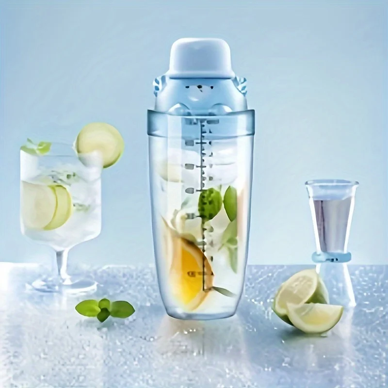 Stainless Steel Ice Crusher Set - Manual Fruit Juicer & Hammer, Polished Metal Finish, Hand Wash Only