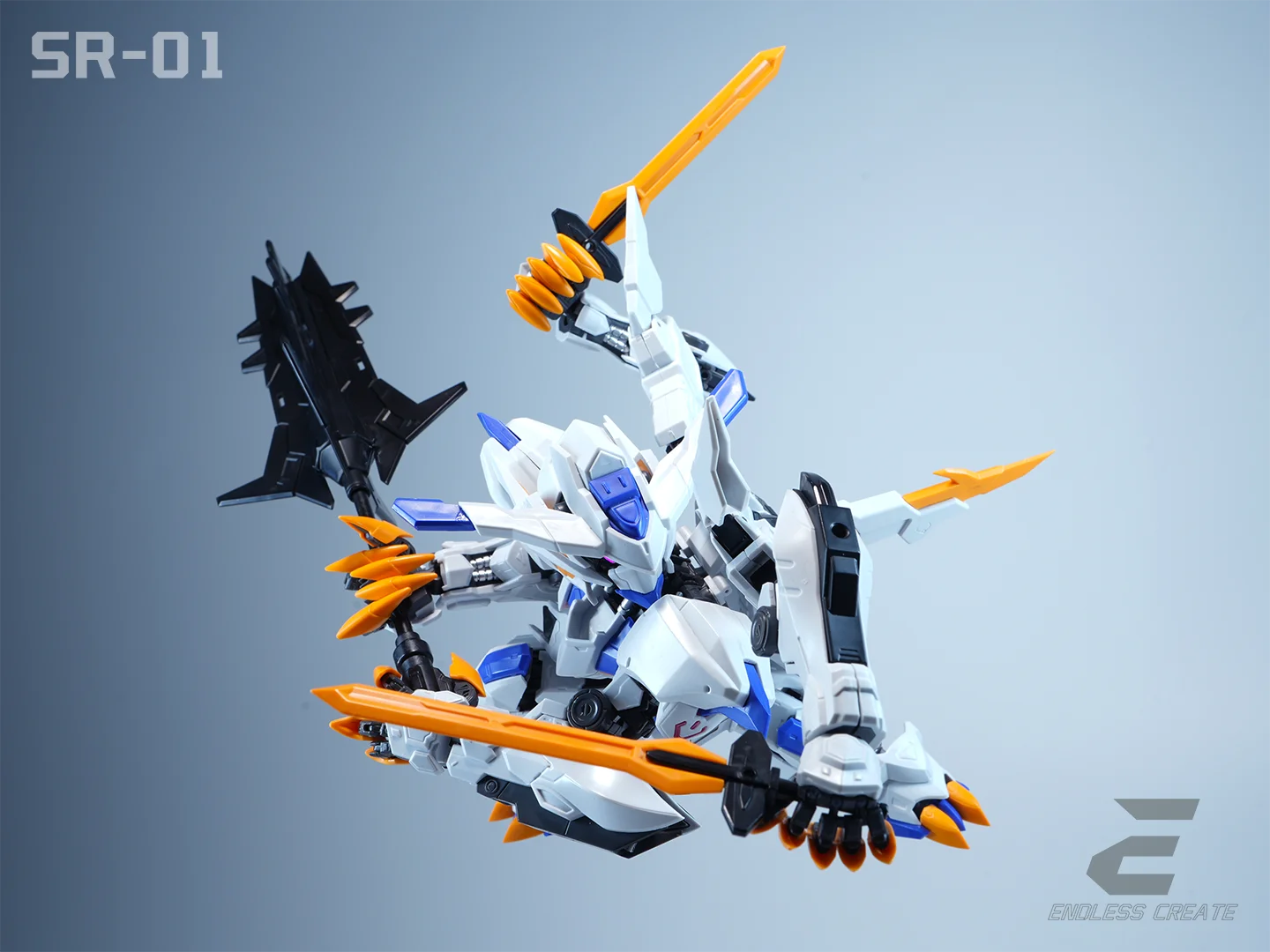 New product】ENDLESS CREATE MODEL SR-01 BYAKI MGSD Asura Path