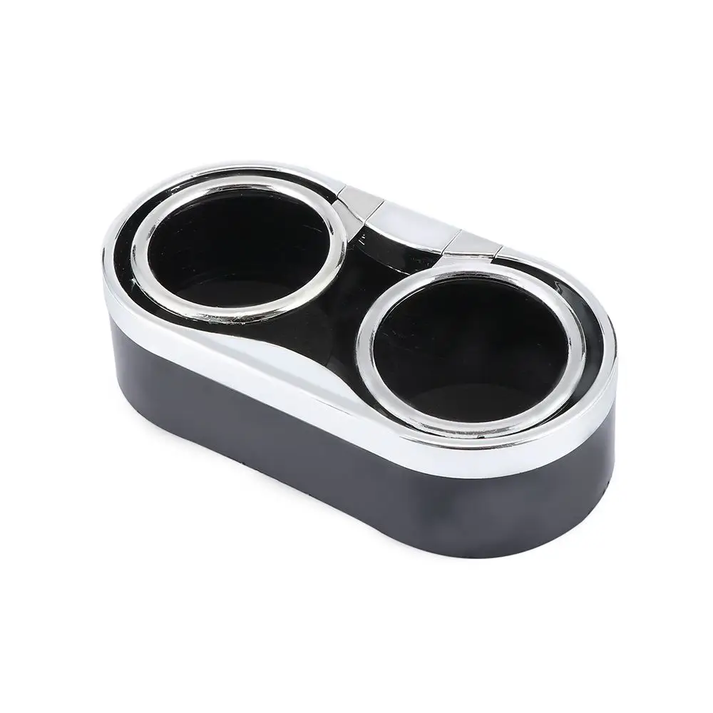 Dual Hole Universal Auto Drink Bottle Holders Cup Holder Adhesive Mount with 2 Pull Rings 2