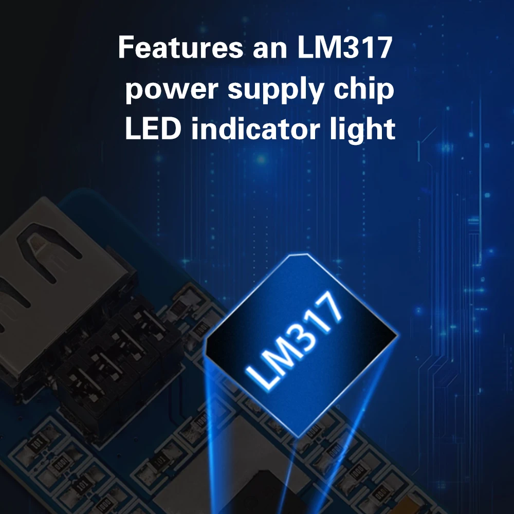 USB A Power Bank Virtual Load Anti-Shutdown Module Charging Protection Tool/DC5V Power Supply Enhancer USB Power Splitter Module
