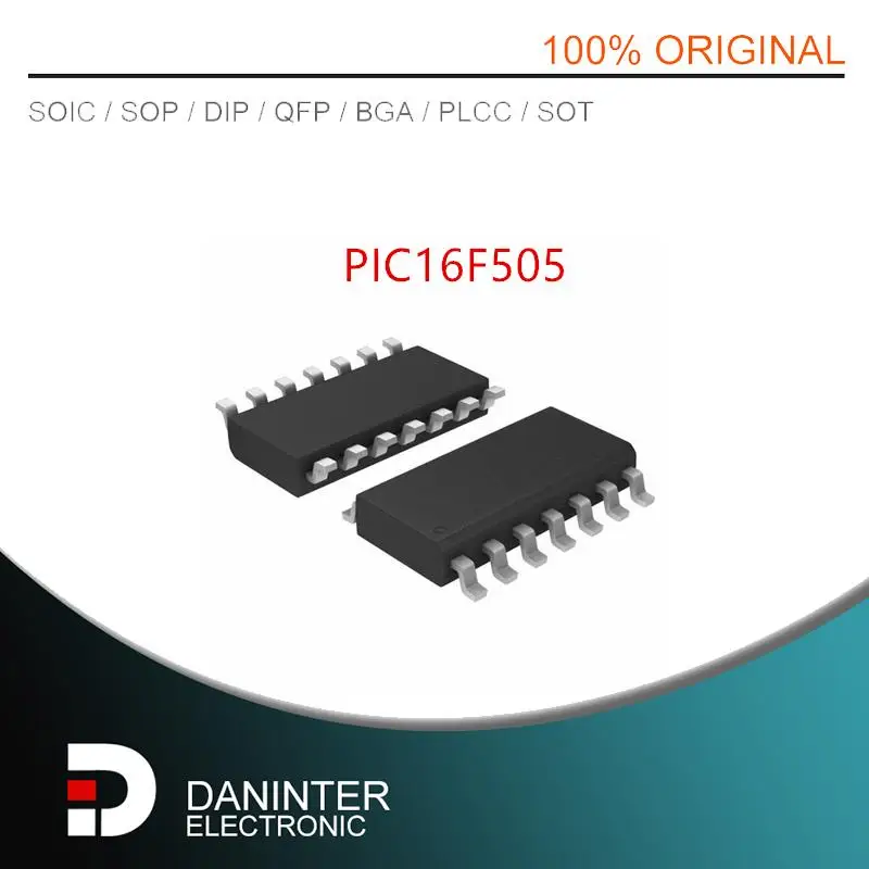 16F505   PIC16F505-I/SL SOP14 20PCS/LOT