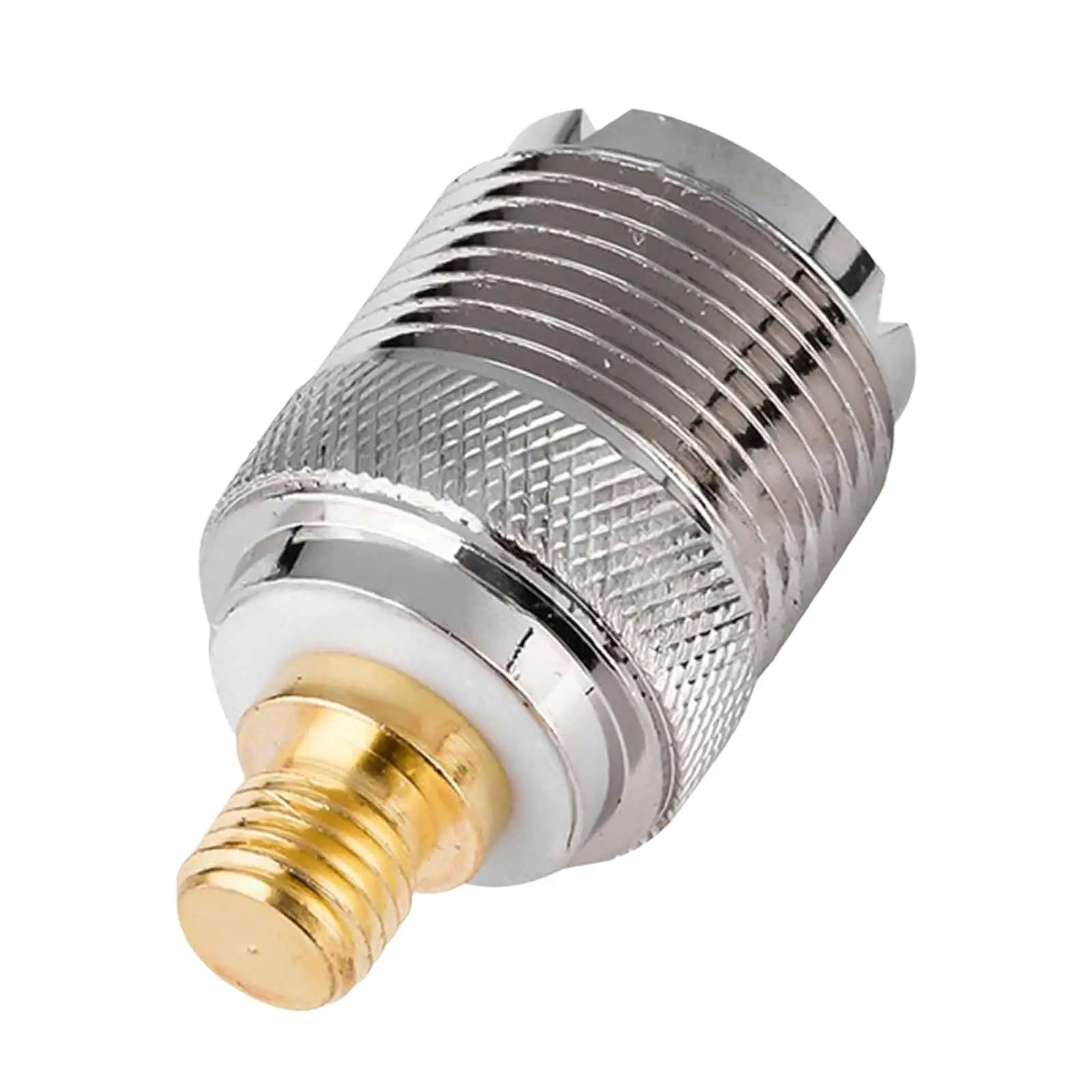 

Coaxial Connector Coaxial to Flat Head Adapter Easy to Install Modification SO239 to M6 Adapter SO239 Female Jack