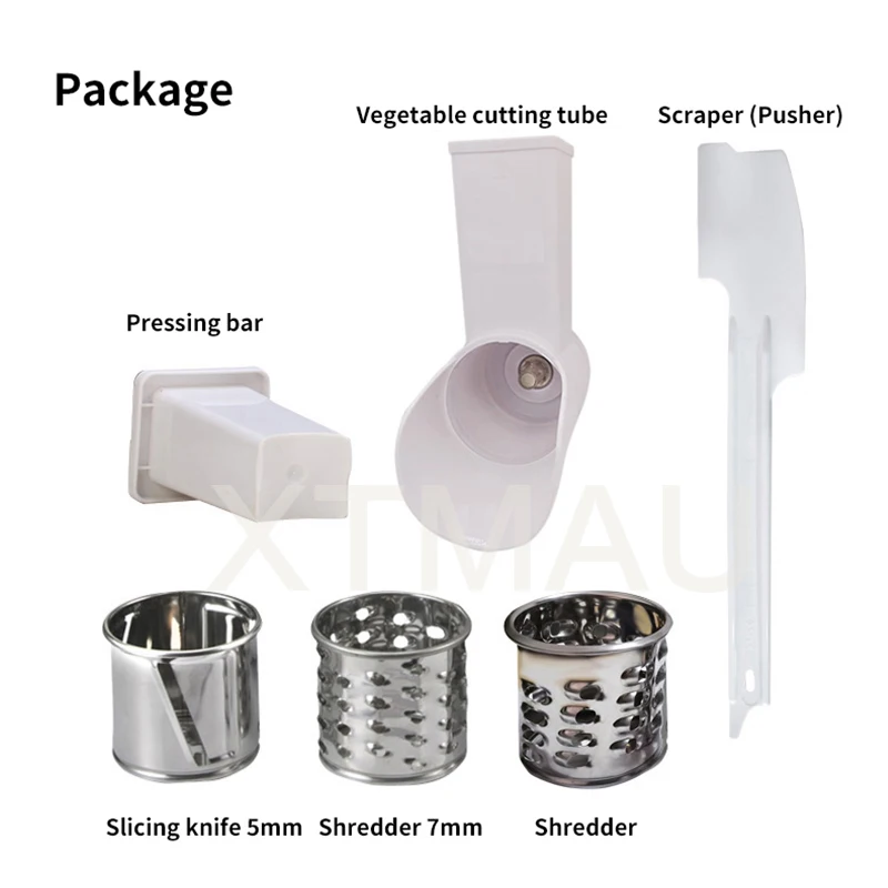 مبشرة الجبن الكهربائية التجارية الأوتوماتيكية