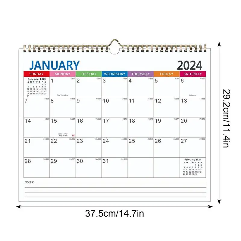 Imagem -06 - Calendário de Mesa com Papel Grosso Planejador de Desktop Mensal e Mensal Estético Minimalista 14.7 11.4in 202324