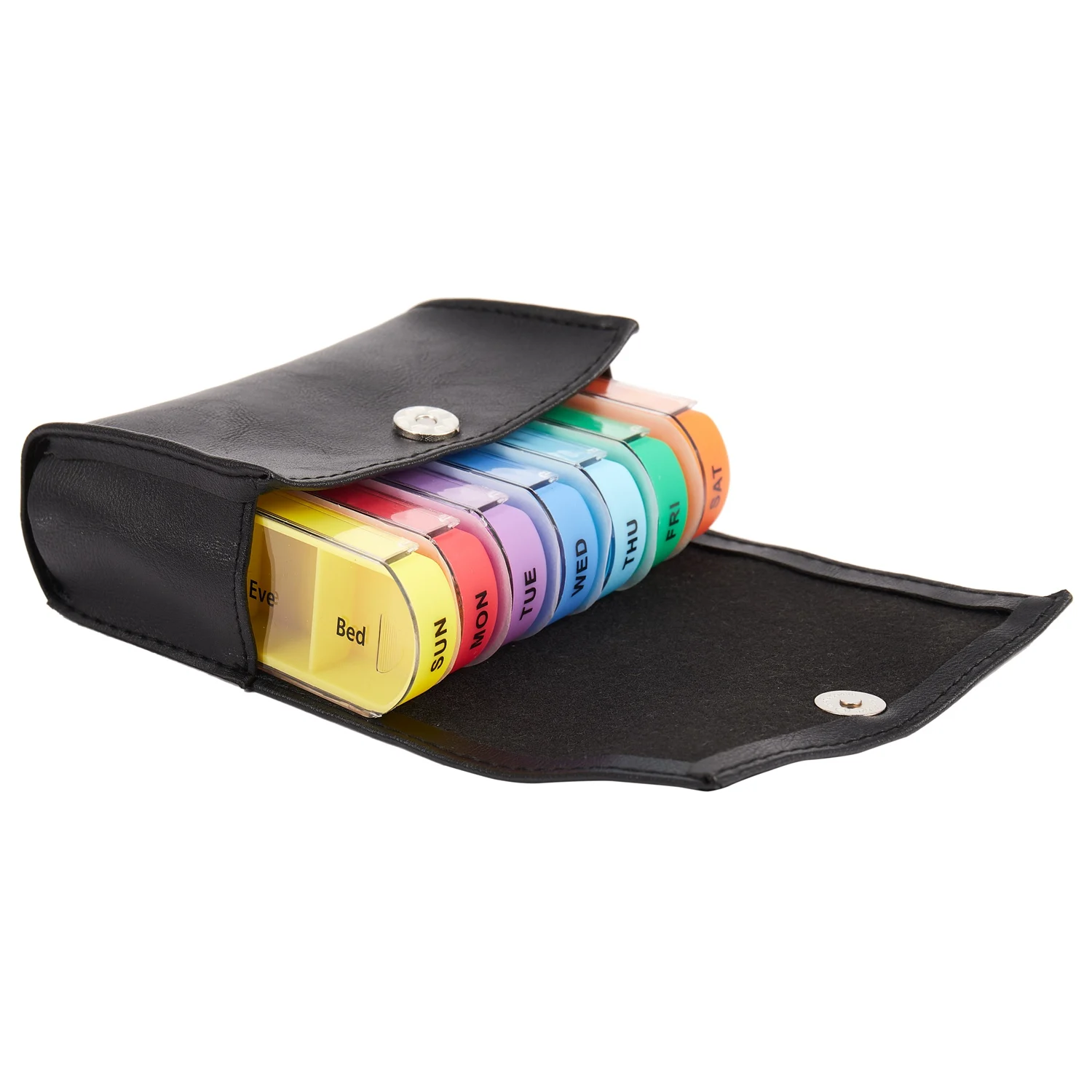 ABIT 1Pc 28 Squares Weekly 7 Days Tablet Pill Box Holder Medicine Storage Organizer Container Case