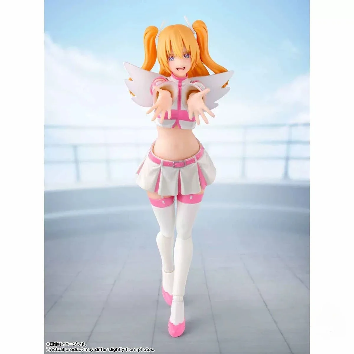 

Bandai SHF 2,5 размера Lilisha Angel Sky Support Team Can Move Коллекционная модель Украшение Фигурка Модель Коллекция игрушек в подарок