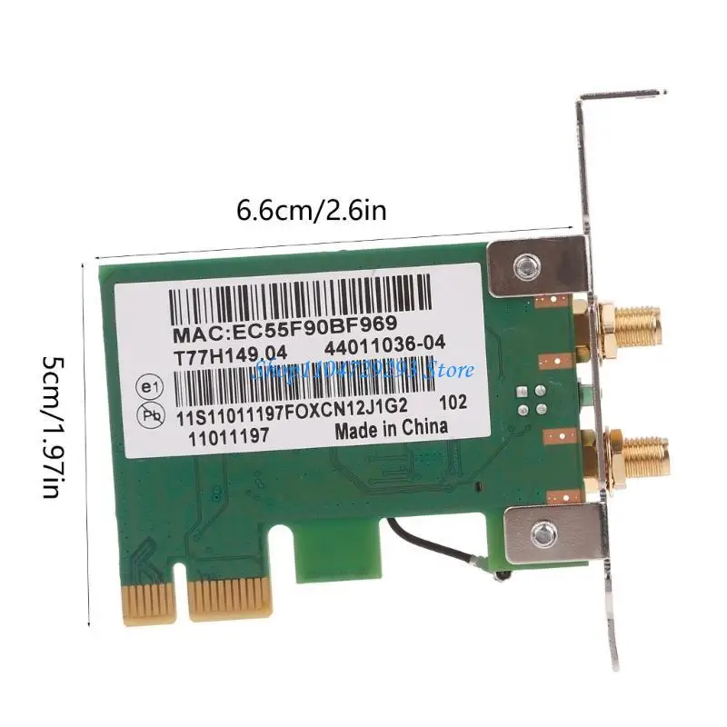 Y2GD 300Mbps การ์ด WiFi Atheros AR9280 Adapter Wireless Card Dualband 300m สำหรับเดสก์ท็อป