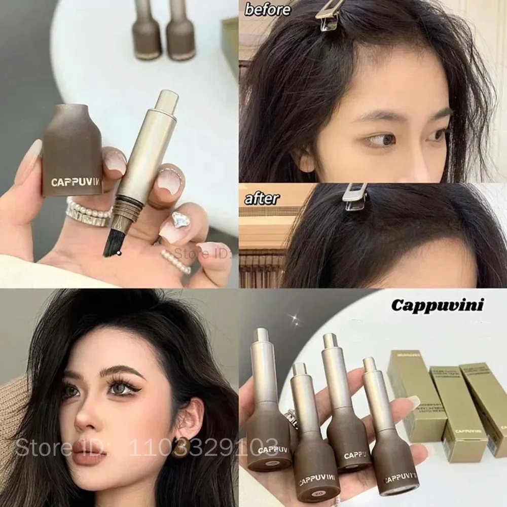 Dual-ใช้สีดํา Liquid Eyebrow ปากกาเส้นผมย้อมสี Stick ที่แตกต่างกันรากป่าคิ้ว Tattoo Quick Filling Outline Shadow แต่งหน้า