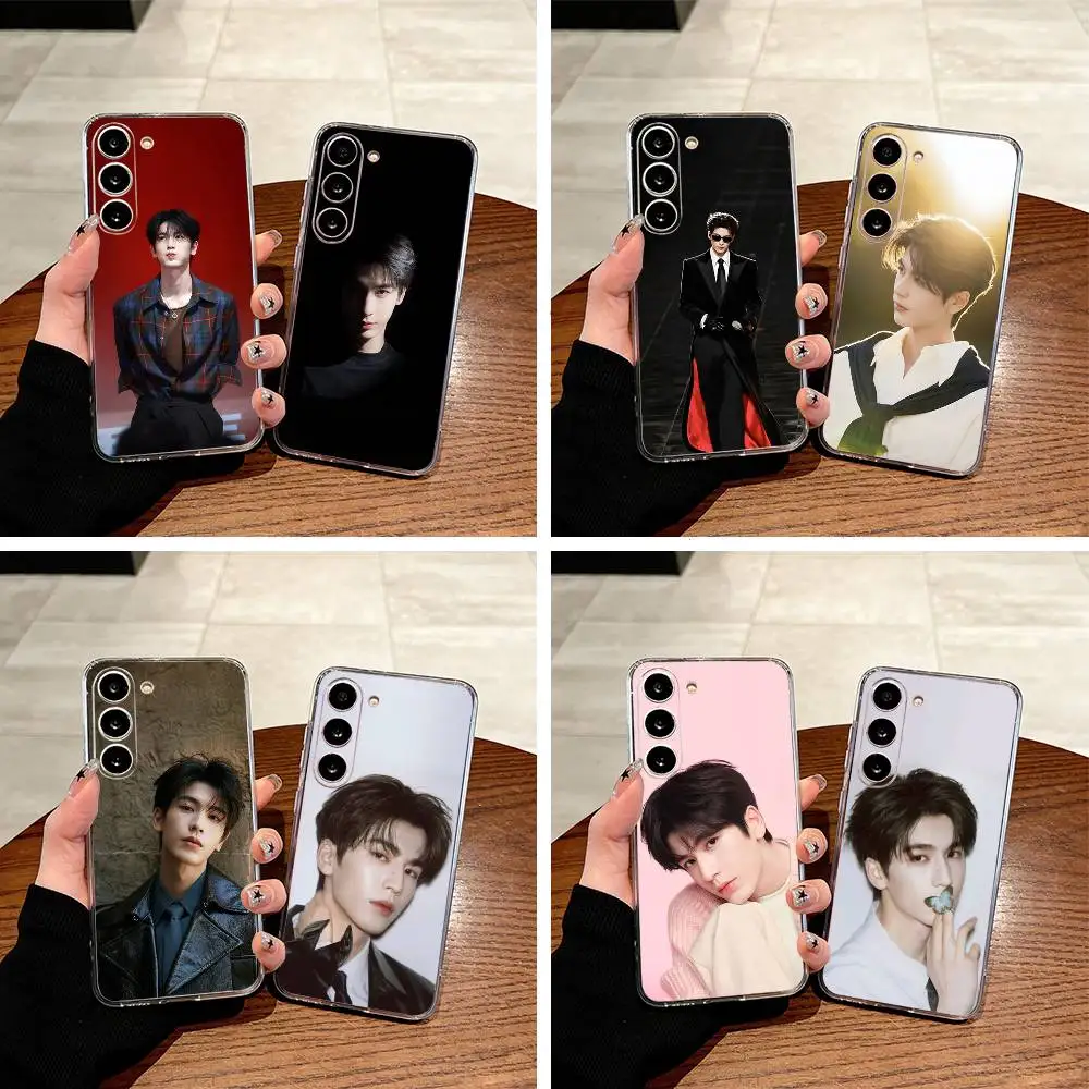 Actor Linghe Zhang Phone Case For Samsung Galaxy A71,A70,A52,A51,A40,A30 Transparent Cover