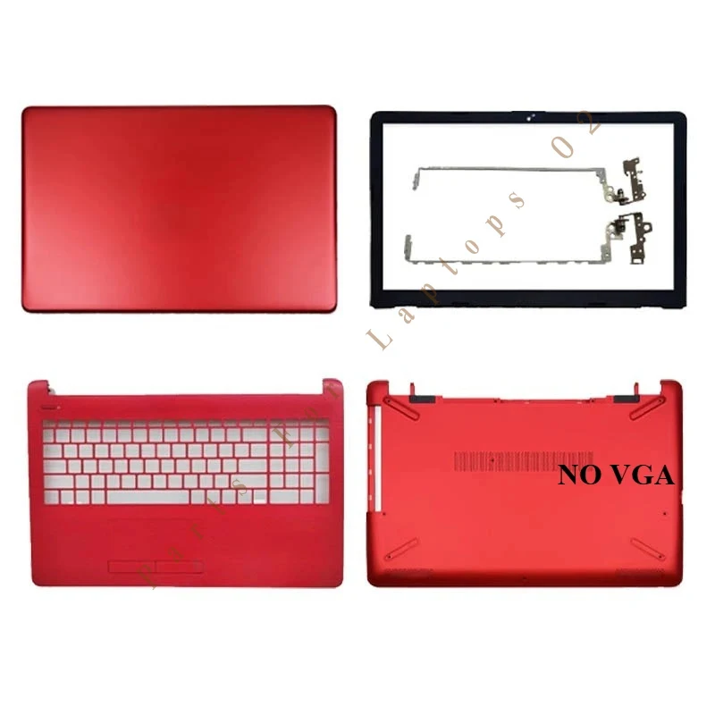 Carcasa Trasera LCD, Bisagra, Reposamanos, Carcasa Inferior, Carcasa Superior para Portátil, Nueva para HP 15-BS 15-BW 15-RA 15-RB 15Q-BU 250 G6 255 G6 TPN-C129