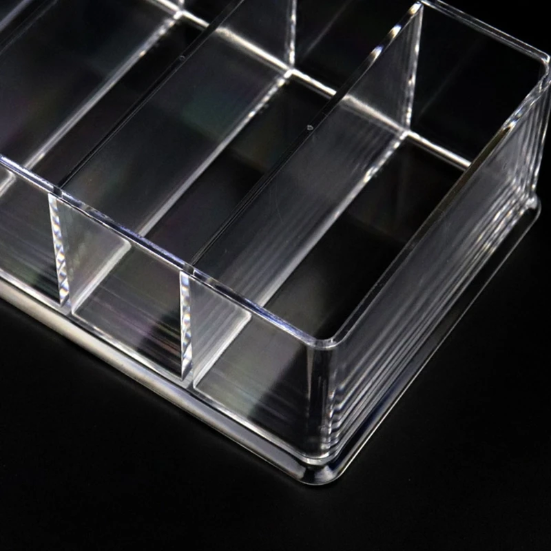 가이드 빗 주최자 헤어 클리퍼 블레이드 보관 상자 헤어 도구 주최자 8 행 드롭 배송