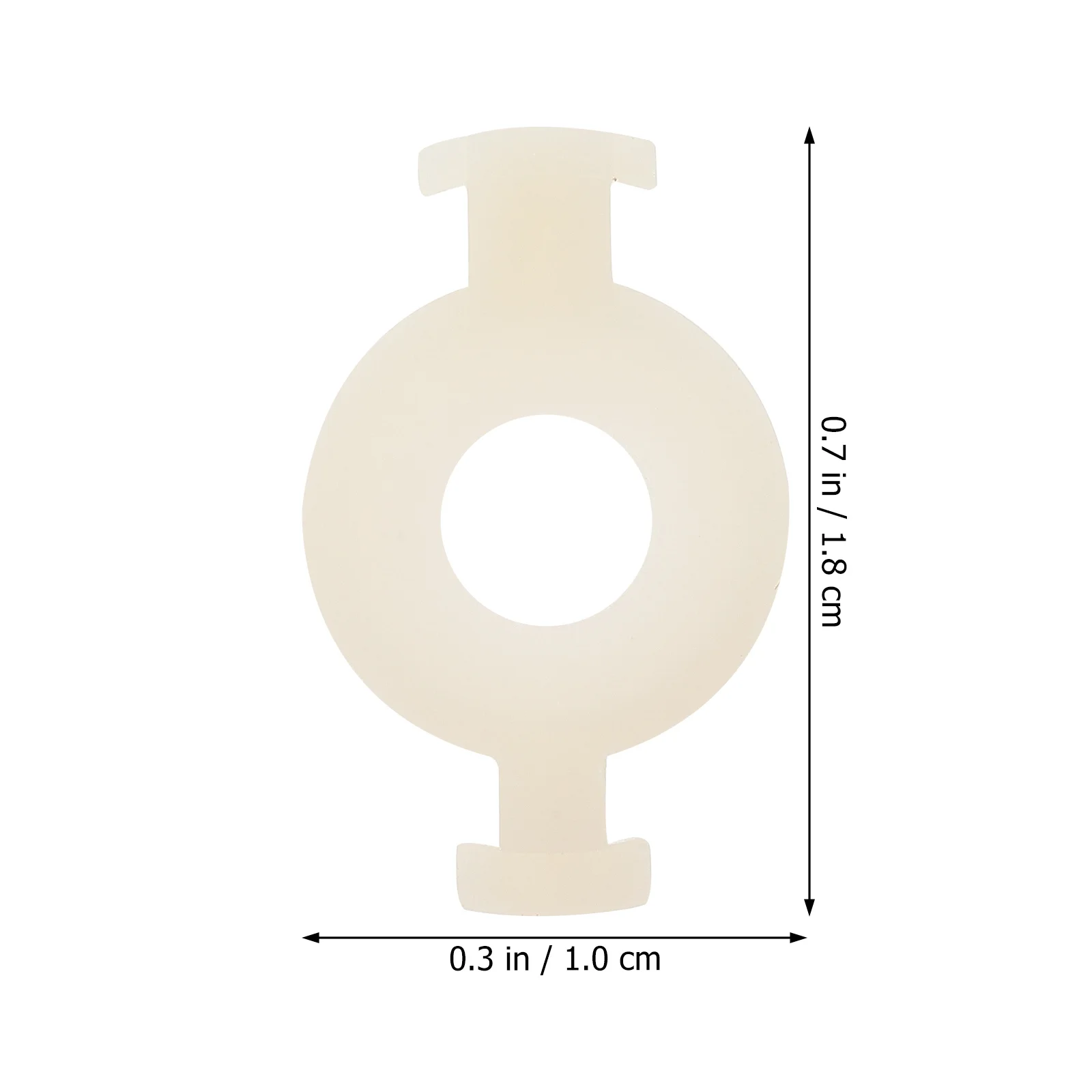 

3pcs Trumpet Valves Spring Pads Plastic Replacement Parts For Trumpet Repair Durable Small Horn Spring Supporting Pieces