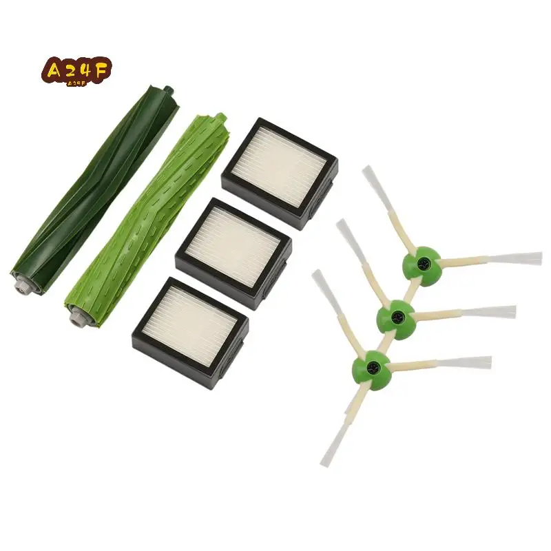 

A24F-For Irobot Roomba I3 I3+ I7 I7+ I4 I6 I6+I8 I8+/Plus E5 E6 E7 J7 I E &J Series Vacuum Cleaner Main Side Brush Filters