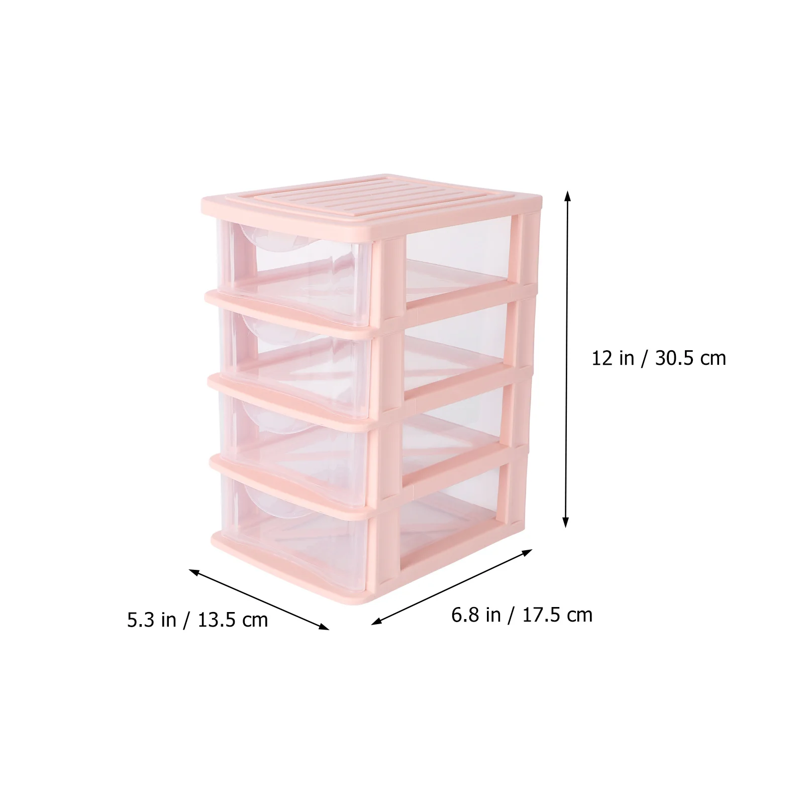 

1Pcs Desktop Transparent Storage Box Container Durable PP Material Wear-Resistant Drop-Resistant Long-Term Use