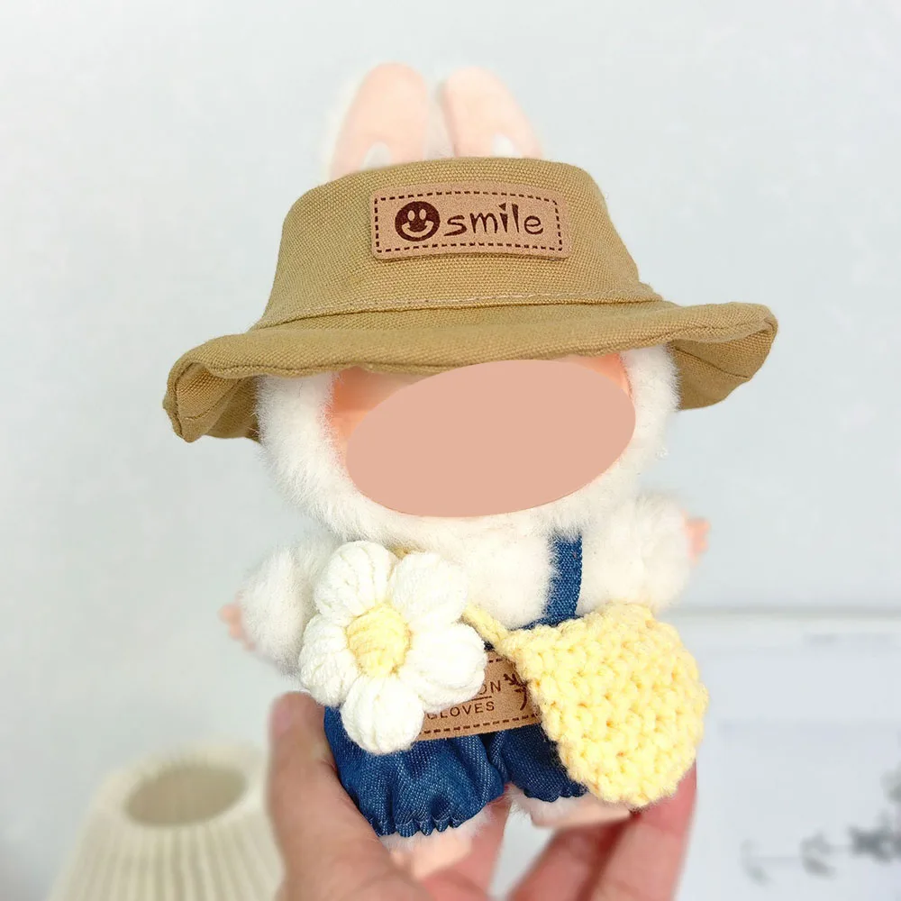 

Подходит для куклы Labubu 17 см, наряд V2 V1, подтяжки, сумки через плечо, одежда для кукол, модный стиль, милый подарок (без кукол)