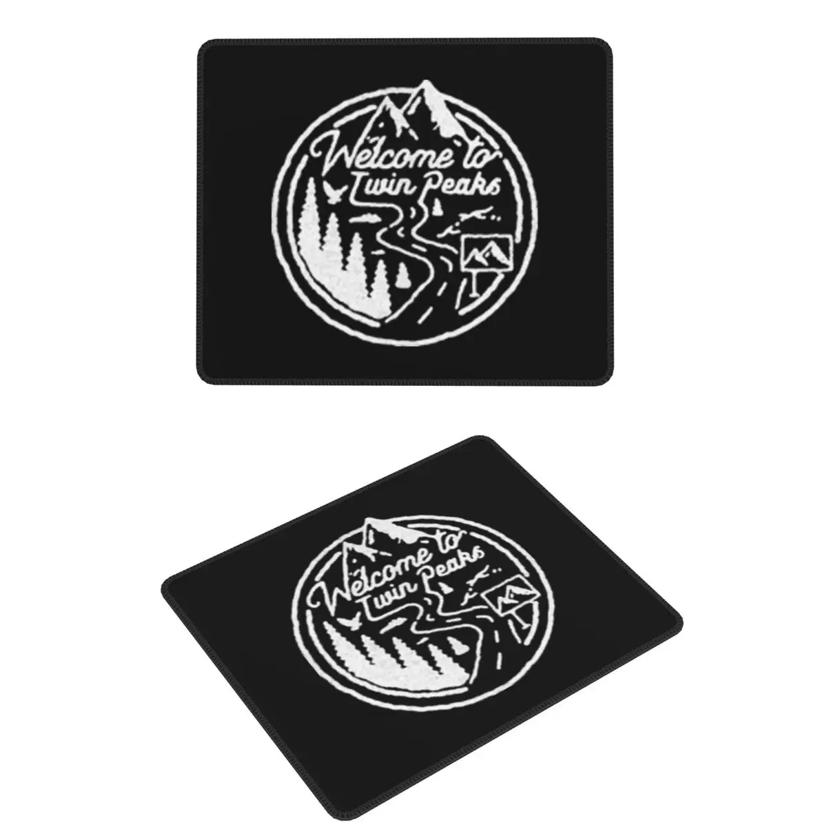 

Twin Peaks Serie Mouse Pad Computer Keyboard Mouse Mat Gamer PC Desk Mat Office Accessories Table Mats