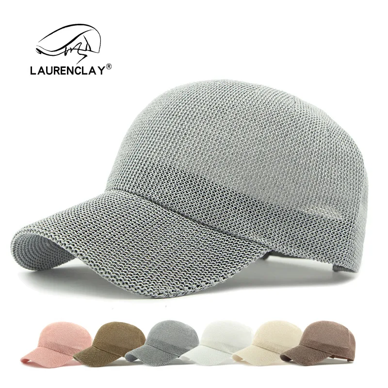

Cross-border Hat For Women Summer Breathable Mesh Baseball Cap Casual Sun Protection Hat Knittingcut Out Light Plate Peaked Cap
