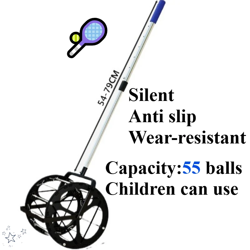 

Tennis Ball Pick-up Device Professional Barrel Trainer Multi-ball Frame Automatic Basket Hopper