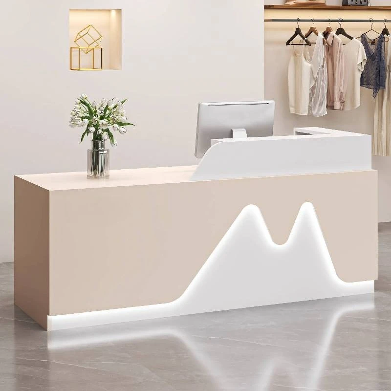 

Restaurant Kitchen Reception Desks Modern Boutique Counter Pulpit Reception Desks Lectern Church Mostrador Recepcion Furniture