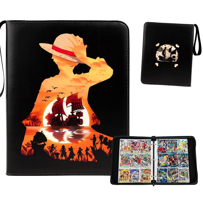 One Piece 900Pcs OPCG Cards Album Book OP15 EB03 PRB02 Anime Map Letter Holder Binder Action HD Protector Notebook Folder Gifts view 6