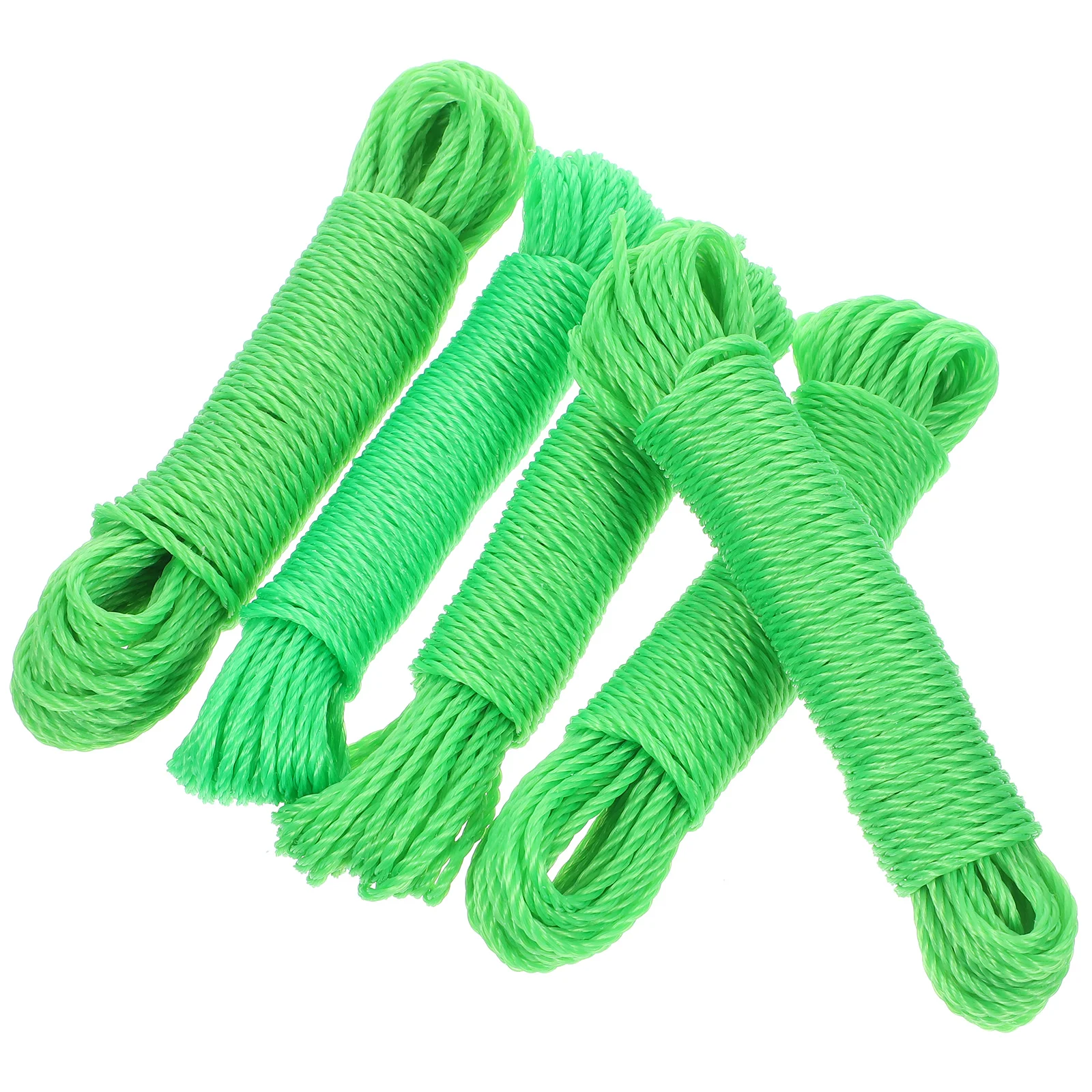 5 Pcs Anti-slip Clothesline Hanging Non-slip Drying Rope Travel for Wild Windproof Clothing