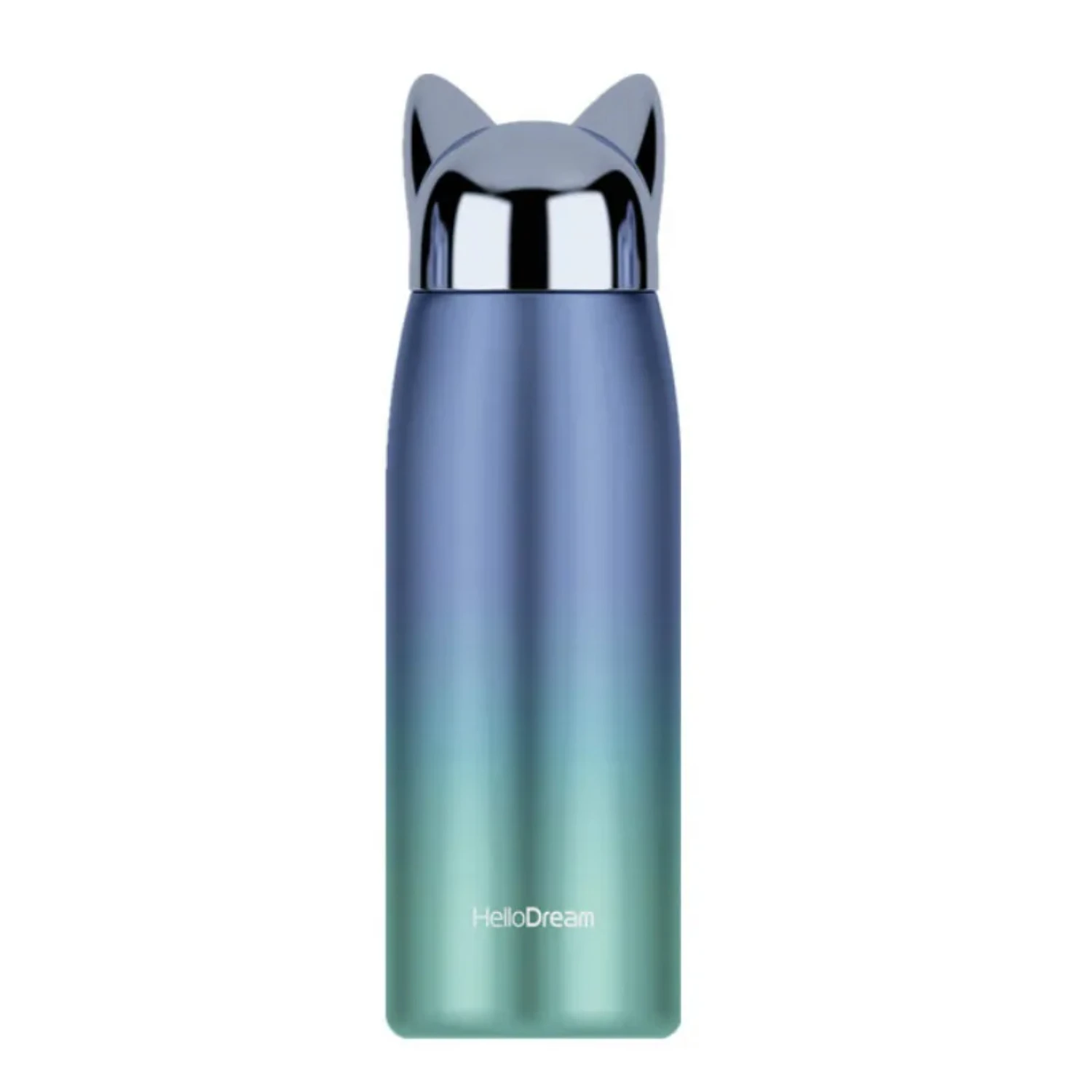 Phantom Gradient Thermos Water Cup Cartoon Student Stainless Steel Gift Cup Couple Hot Water Thermos Vacuum Flasks