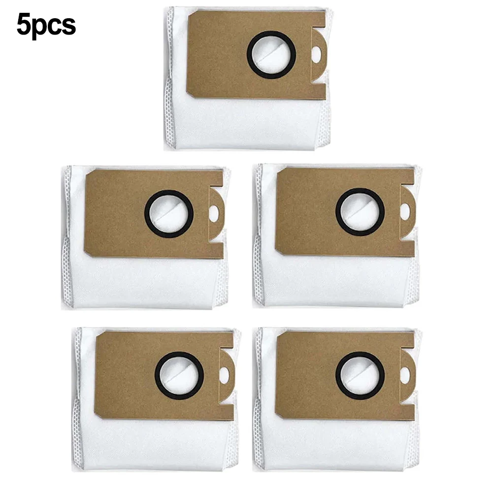 5PCS Dust Bags For HONITURE Q6 Pro Q5 Robotic Robot Vacuum Cleaner Dust Bag Replacement Household Cleaning Tools Accessories