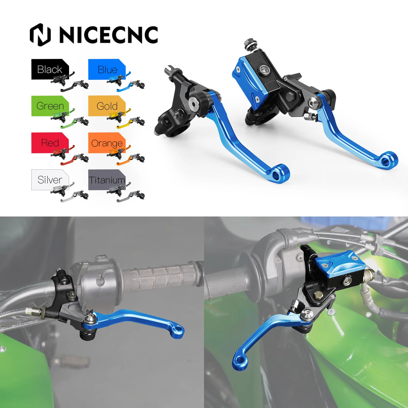 For Yamaha YZ 80 85 125 250 YZF 250 450 TTR NICECNC Motorcycle Hydraulic Brake Clutch Lever Brake Master Fluid Reservoir Cap Kit