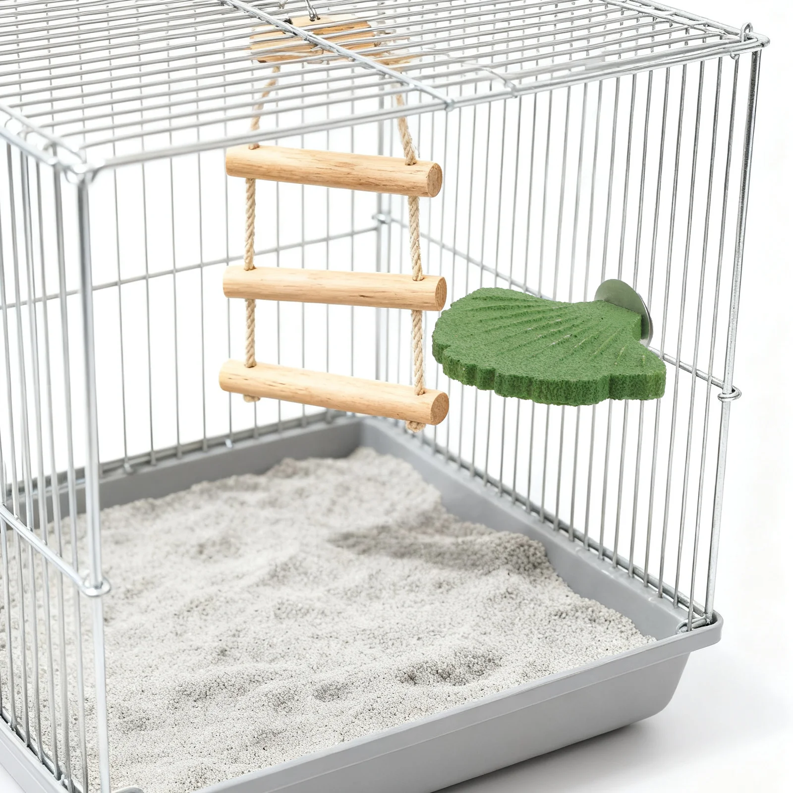 

3pcs Parrot Perch Stand Platform Bird Cage Accessories For Budgies Cockatiels Paw Grinding Stick - Multifunctional Bird Rest