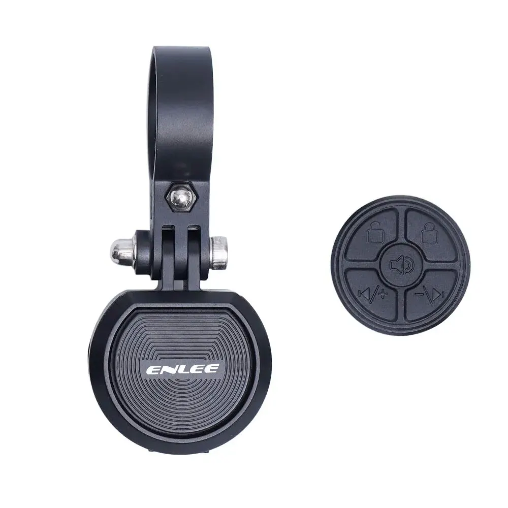 AliExpress enlee ENLEE 120DB USB Charge Bicycle Bell MTB Cycle Trumpet Electric Horn Anti-theft Alarm Siren & Remotely Remote Control