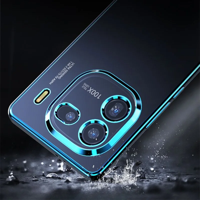 Electroplating Phone Case for Vivo IQOO 12 Pro Lens Protection Soft TPU Silicone Shell for IQOO12 Iqoo12 12Pro Protective Cover