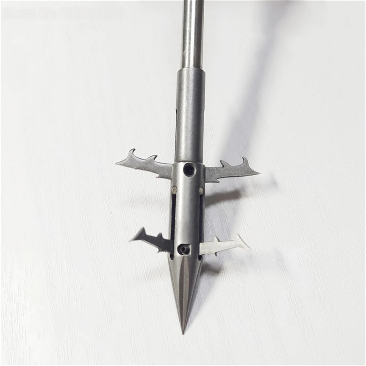 Deepwater Fishing Stainless Steel Broadheads Arrowhead Fish Dart Slingshot Shooting Shark Arrow Big Fish Buster Bow Accessories