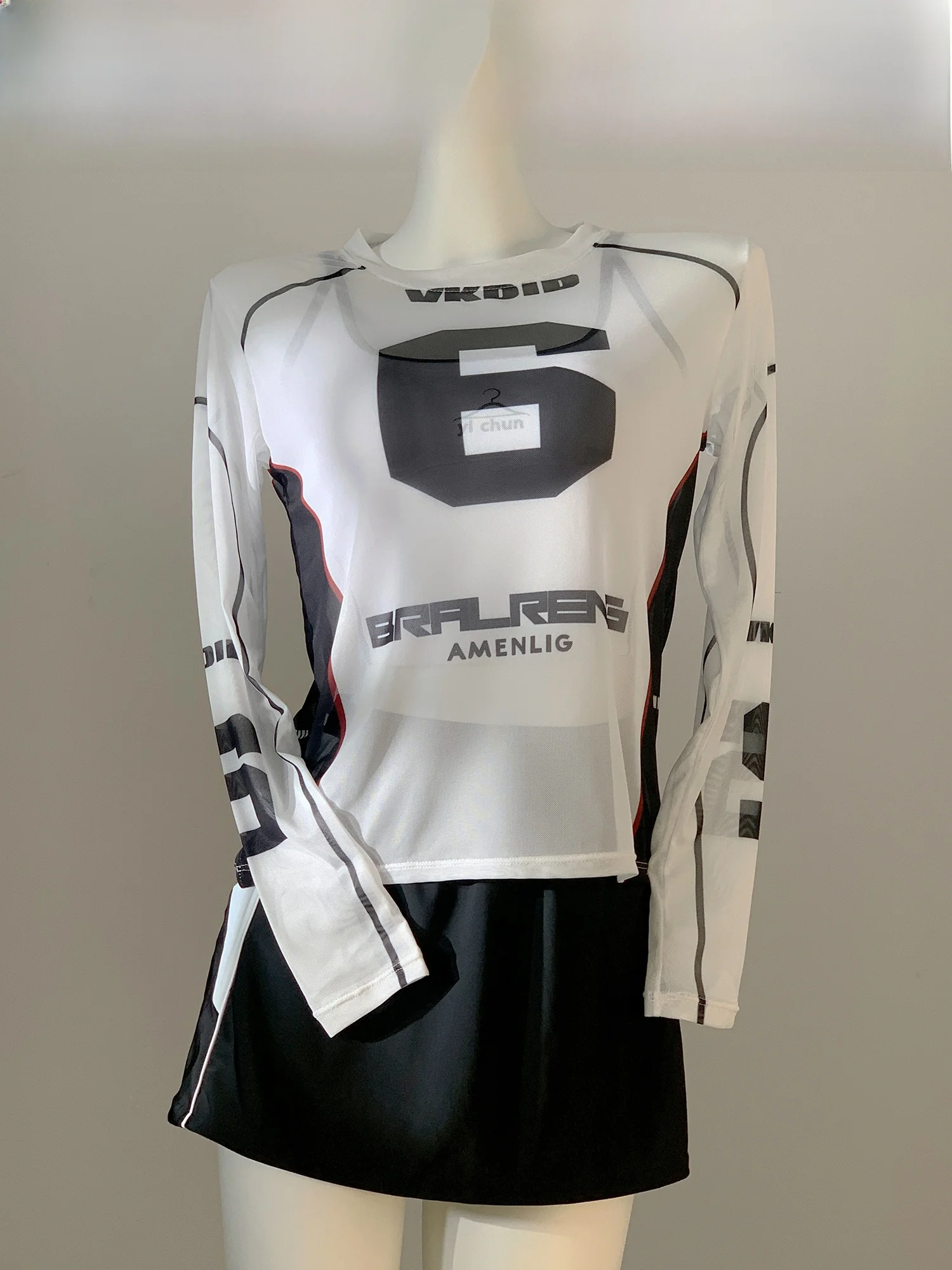 

Tagkita Women's Two-Piece Swimsuit Three-Piece Set Sporty Casual Long Sleeve Thermal Spa Skirt Pants Long Sleeve Cover up