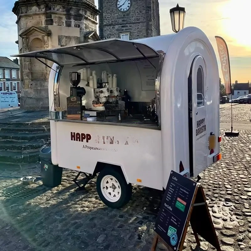 

Australia Food Kiosk Unique Design Ice Cream Van for Sale Customized Mall Kiosk Eye-catching Cookie Kiosk for Sale