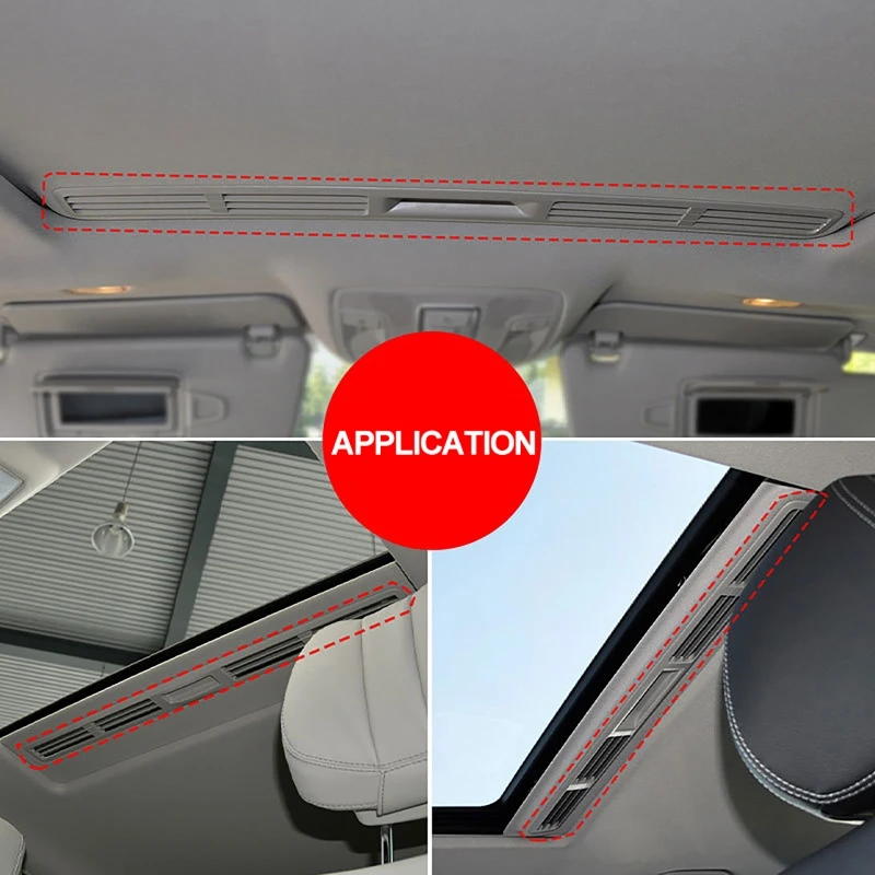 For Benz ML GL GLE E CLS Class E200 GL300 ML320 Car Headliner Ventilation Louver Grille 1667840000 2187840053 Handle Accessory