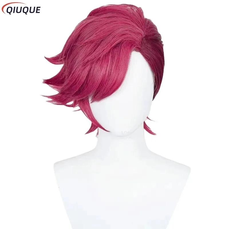 لعبة مايكرو أكرين التأثيرية lol Arcane VI شعر مستعار كوسبلاي أحذية بدلة الهالوين كرنفال