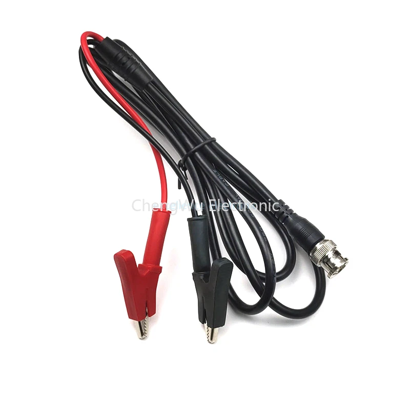 BNC Male Plug To Alligator Clip Lead Probe 4mm Banana Stackable Plug Q9 Testing Mult Cable Cord 50ohm RF Coaxial Tangerrf