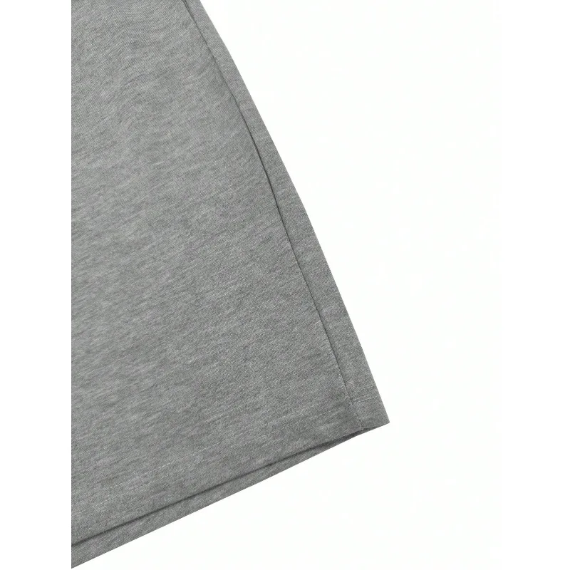 شورت رجالي بجيوب جانبية وحزام خصر مطاطي برباط، مناسب للشورت الرياضي الكاجوال والمتعدد الاستخدامات في جميع المواسم