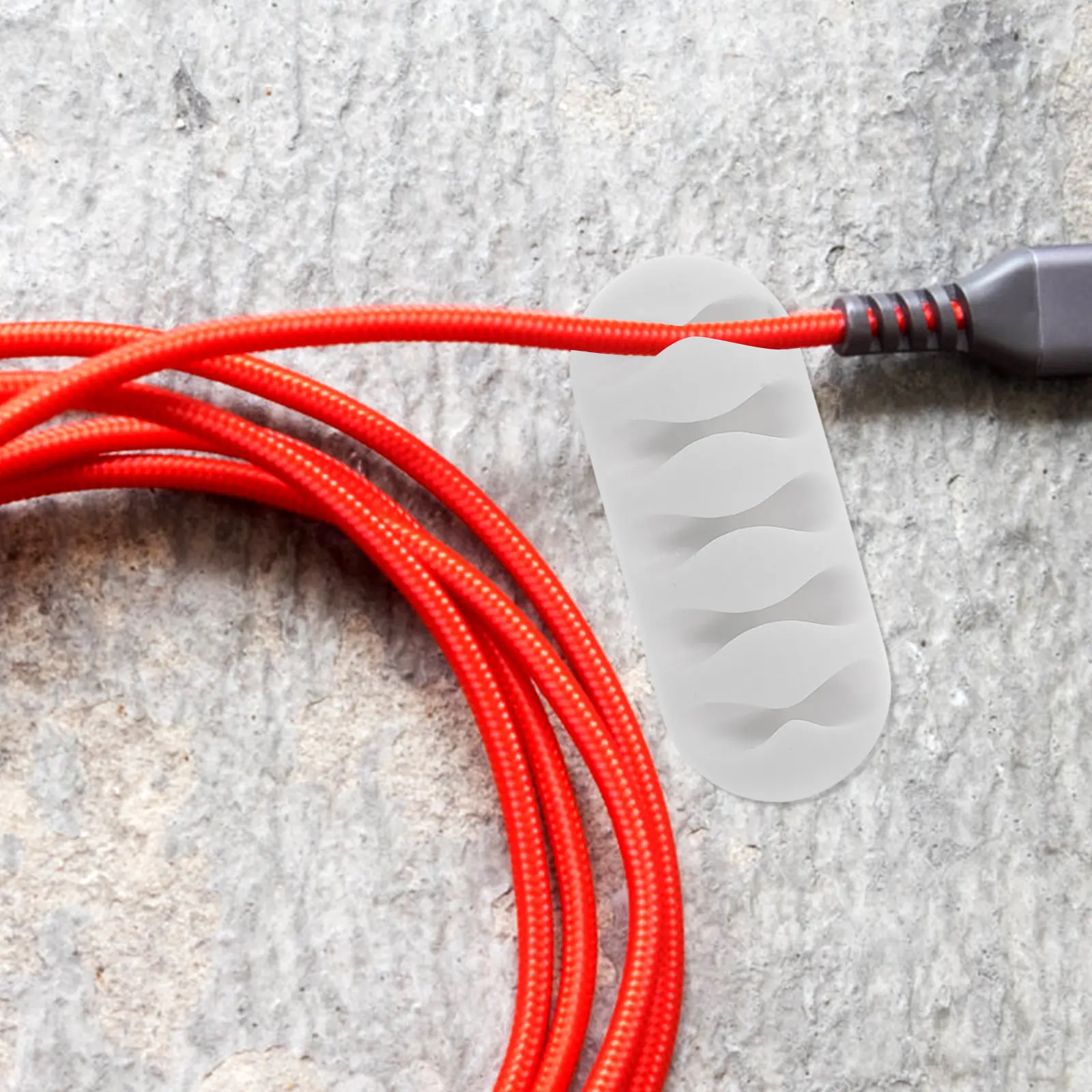 

26Pcs Desktop Cable Organizer Set Self Adhesive Cord Clips Strong Hold Wire Management for Home Office Desk Cord Holder Cable