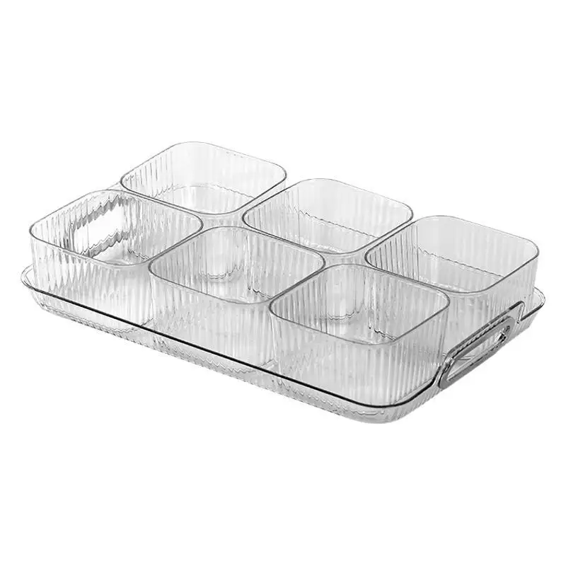 

box light luxury household living room coffee table, divided snack candy box, fruit plate KTV snack, snack storage box