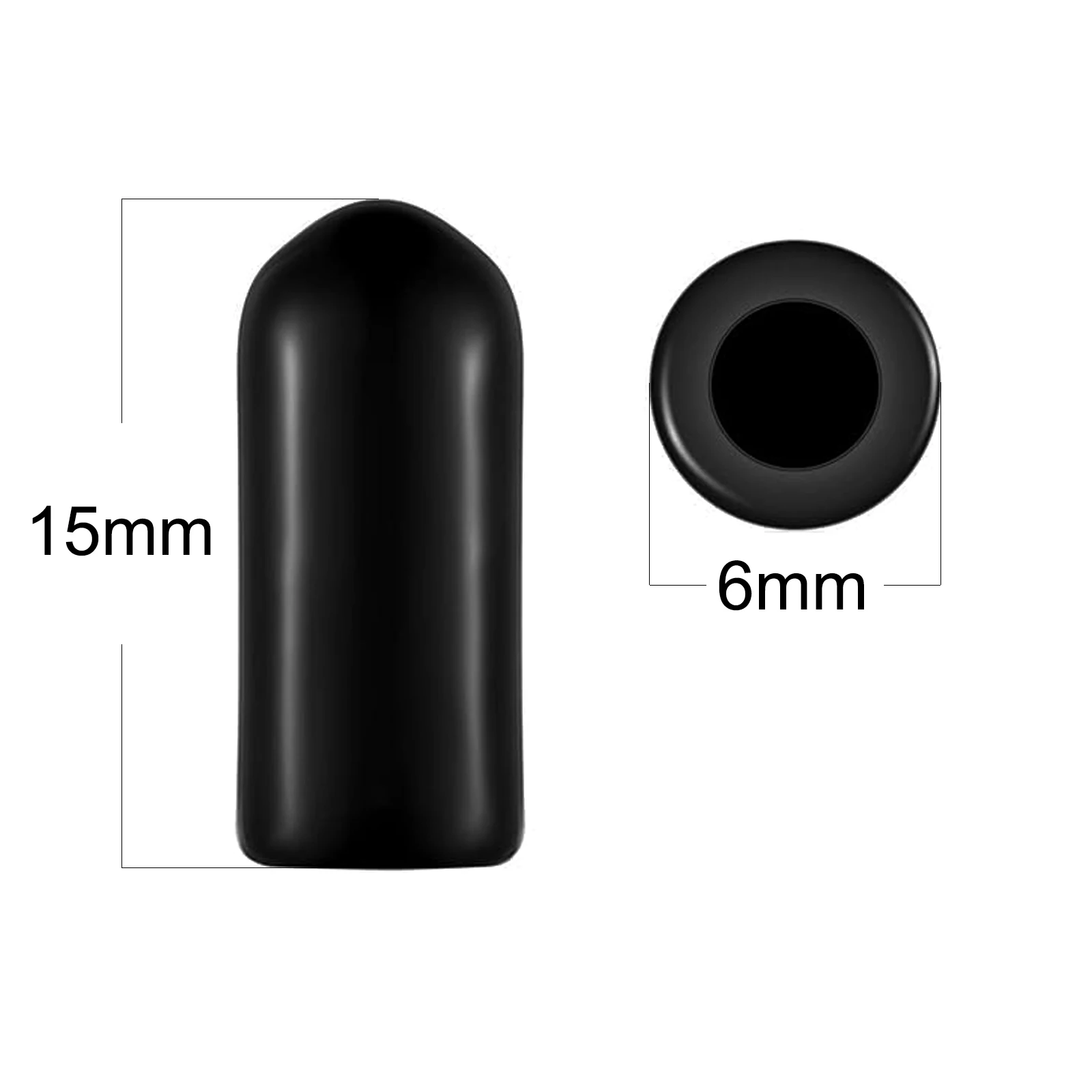 OPHIR 40x Airbrush Cap Siphon Adapter for Air Brush Bottle Jar Rubber Cap AC041-40x