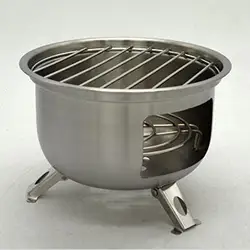 Portable Spirit Burner Alcohol  Furnace Kitchen Equipment Windproof for Cooking Outdoor Backpackers Camping Household