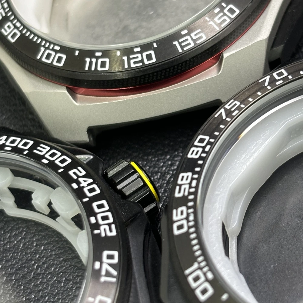 2025 NEW VK63 Case 42mm Men's Watches Metal Case Chronograph Case Accessories Mission to the Watch for VK63 Movement