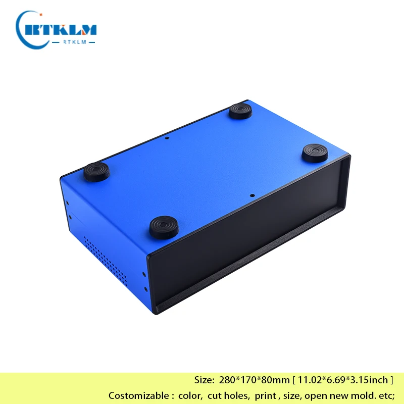 Iron Electronic Housing Access Junction Box Metal Boxes Switch Distribution Case Custom Iron Project Enclosure 280*170*80mm