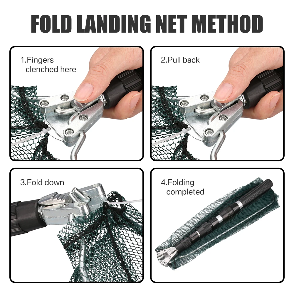 Rete da pesca pieghevole ultra - Fish Net Handle recensione e prezzo